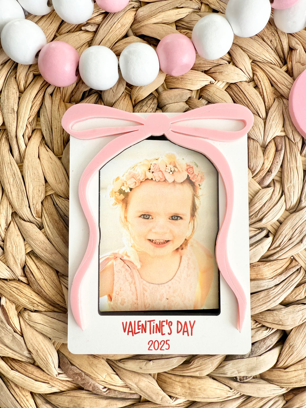 Valentines Day Photo Frame Magnet