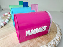 Load image into Gallery viewer, Personalized Valentine&#39;s Day Mailbox for Kids
