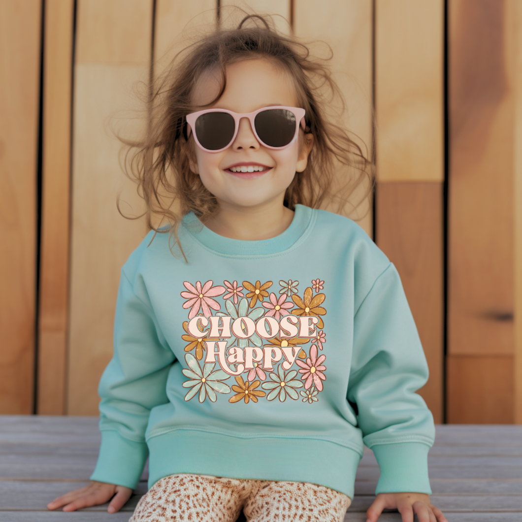 Choose Happy Sweatshirt